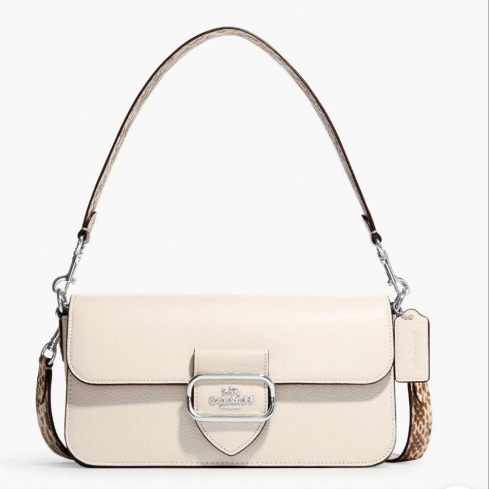 Coach MorganCrossbody Bag with Snake Print Strap